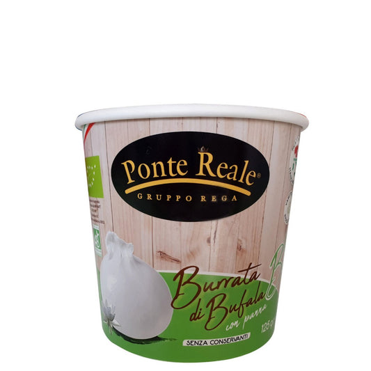 Ponte Reale Burrata di bufala biologica 125g