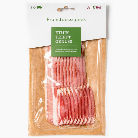 Ueli Hof - Bacon in fette 80g "Frühstücksspeck"