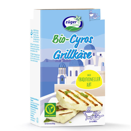 Züger - Bio Cyros Formaggio da grigliare 200g